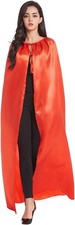 Crizcape Costume Cape Full Length XL Adult Halloween Witch/Vampires Cape Cloak