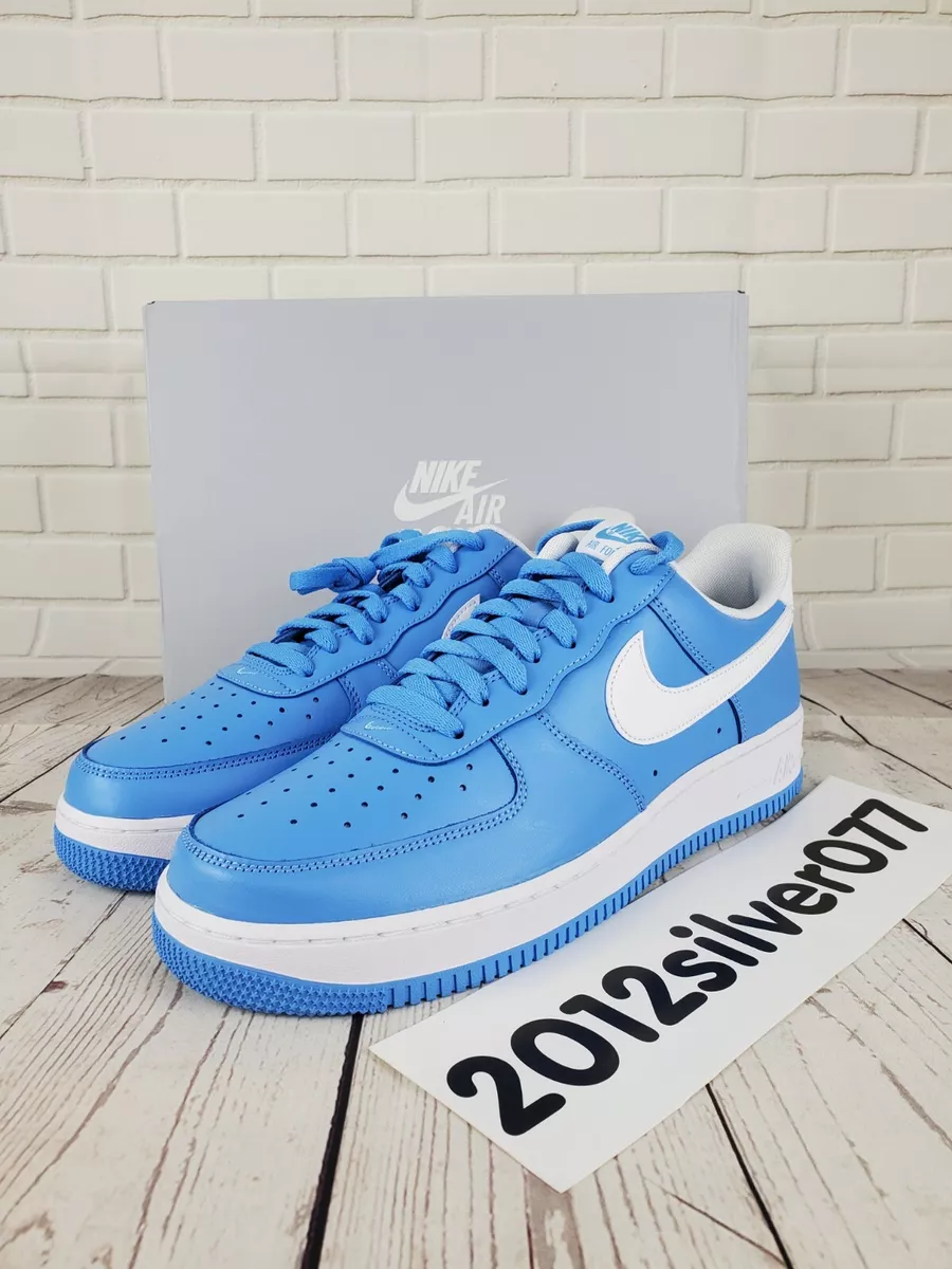 Nike Air Force 1 Low '07 University Blue White Men's - DC2911-400 - US