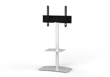 Sonorous PL-2810 Modern TV Floor Stand Mount / Bracket with Tempered Glass Shelf