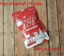 Frozen Detox Natural Diet Fat Burn 2in1 60 Capsules Slim Cleanse Fiber Authentic