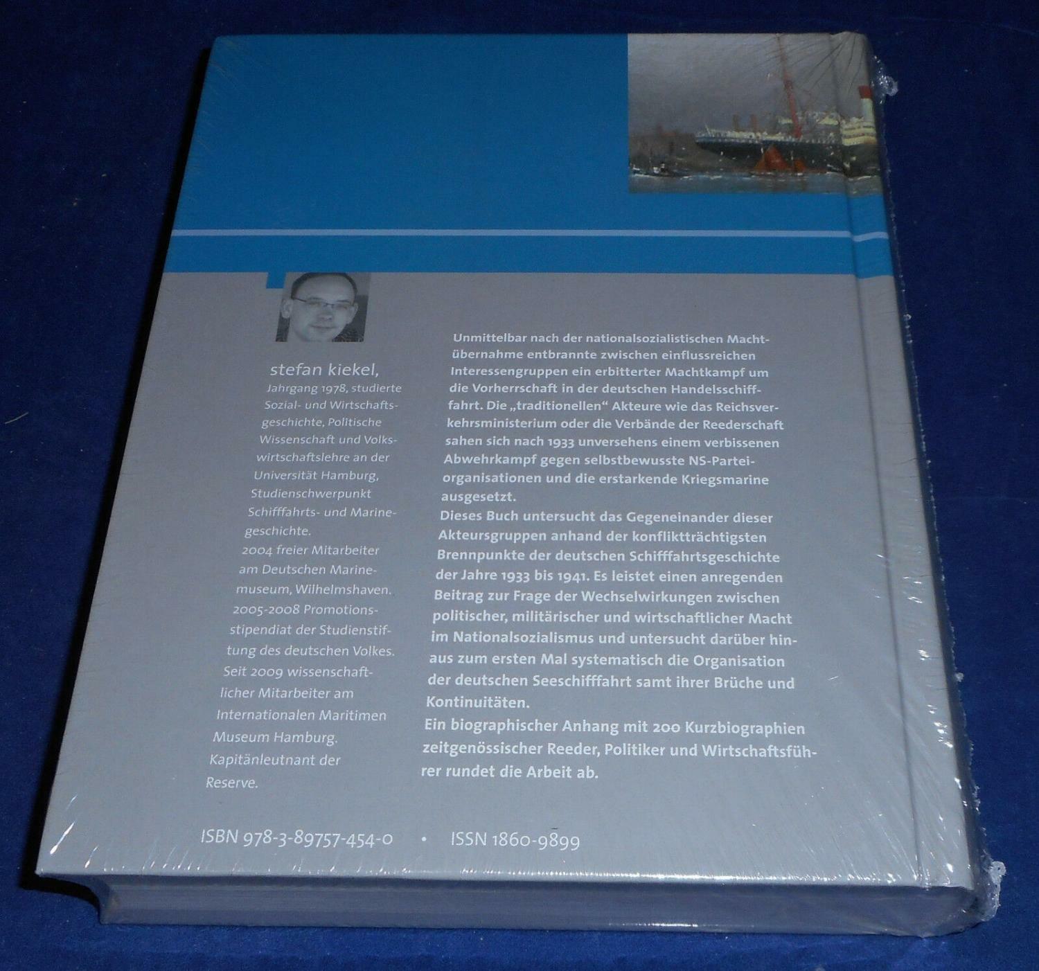 Thumbnail - Stefan Kiekel - Die Deutsche Handelsschiffahrt Nationalsozialismus