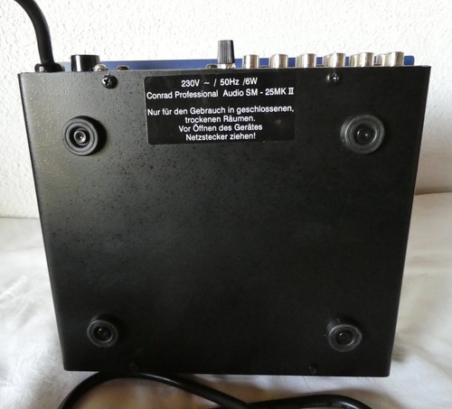 MC Crypt SM 25 MK II Mischpult DJ Mixer - 第 4/4 張圖片