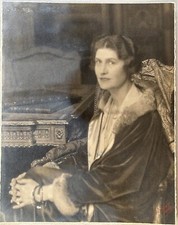 France Paris Portrait Of A Beautiful Woman C1920 Photo Victor De Bont Vintage