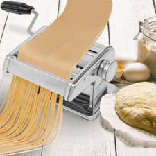 Stainless Steel Fresh Pasta Maker Roller Machine for Spaghetti Noodle Fettuccine