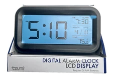 NEW LCD Alarm Clock Electronic Digital Alarm Display Desktop Small Table Clocks