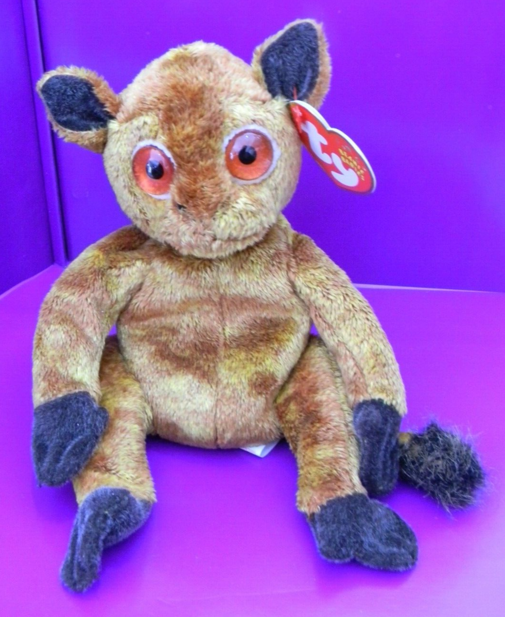 GIZMO THE LEMUR TY BEANIE BABY BABIES BORN AUGUST 21, 2001 | eBay