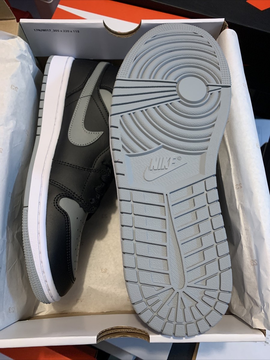 Nike WMNS Air Jordan 1 Mid Shadow Particle Grey Black Sz W
