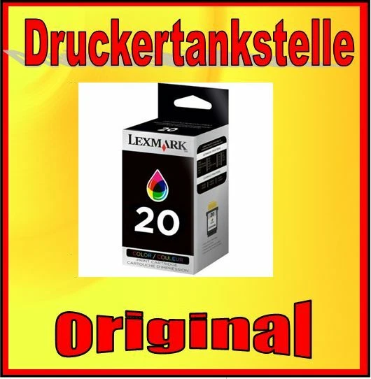 Original Lexmark 20 15MX120E P700 P3100 X63 X73 X83 X125 X4200 Z51 Z52 Z54 Z82 Foto 3 de 3