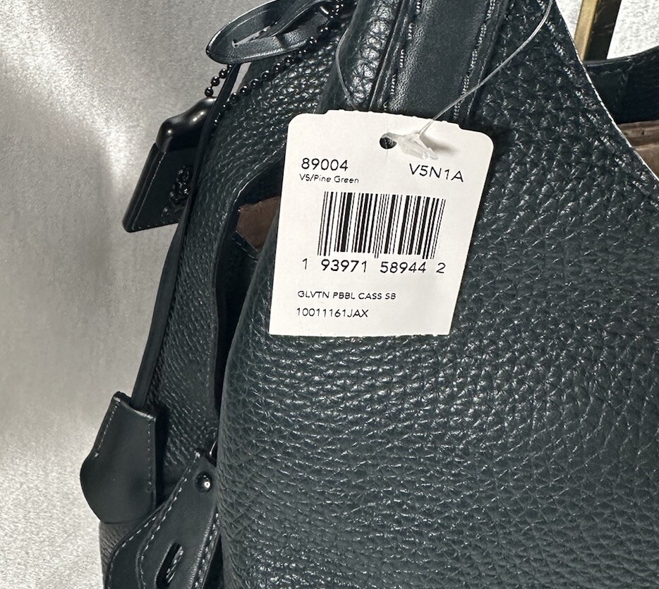 Coach Cass Shoulder Bag Pine Brand New With Tag 89004 eBay