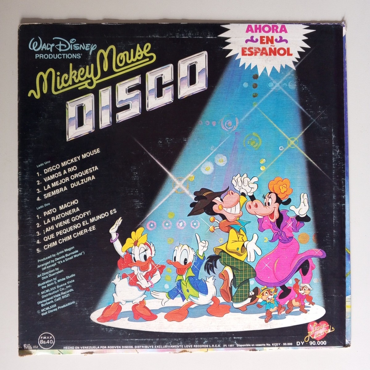 Mickey Mouse Disco [1981] Vinyl LP Electronic Funk Soul Children's