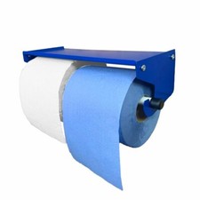 Industrial Paper Towel Blue Roll Holder Unit Workshop Garage Blue Roll Cleaning