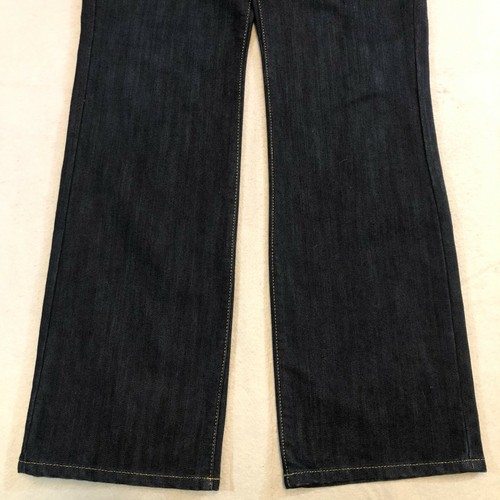 Chico's Platinum Jeans Dark Wash Mid Rise Straight Fit Size 0.5 Reg (US Size 6) - Picture 3 of 11
