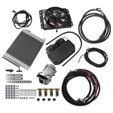 12V Cool&Heat Electric Universal Underdash Air Conditioner DC Auto Car A/C Kit