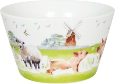 Müsli Schale kronisch Serie ''Farm Animals'' Könitz