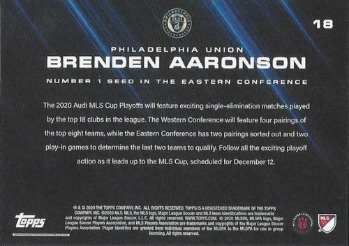 2020 Topps On Demand Major League Soccer Playoffs Base Common (#17 - #32) - MLS - Picture 16 of 42