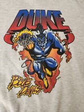 Vintage Duke University BLUE DEVILS Sweatshirt Fluid