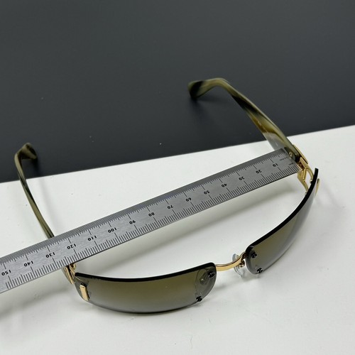 Gafas de sol vintage Bvlgari 626 101/73 doradas sin montura 62 mm Bulgari - Imagen 14 de 21