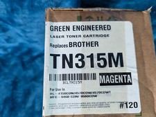 TN-315M Magenta NIB Green Engineered Replacement "Brother" Toner Cartridge