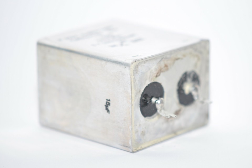 Produktbild von 2x ITT SEL MPF Klangfilm-Kondensator 50µF 450V – Low ESR, 60x185mm – Top Zustand