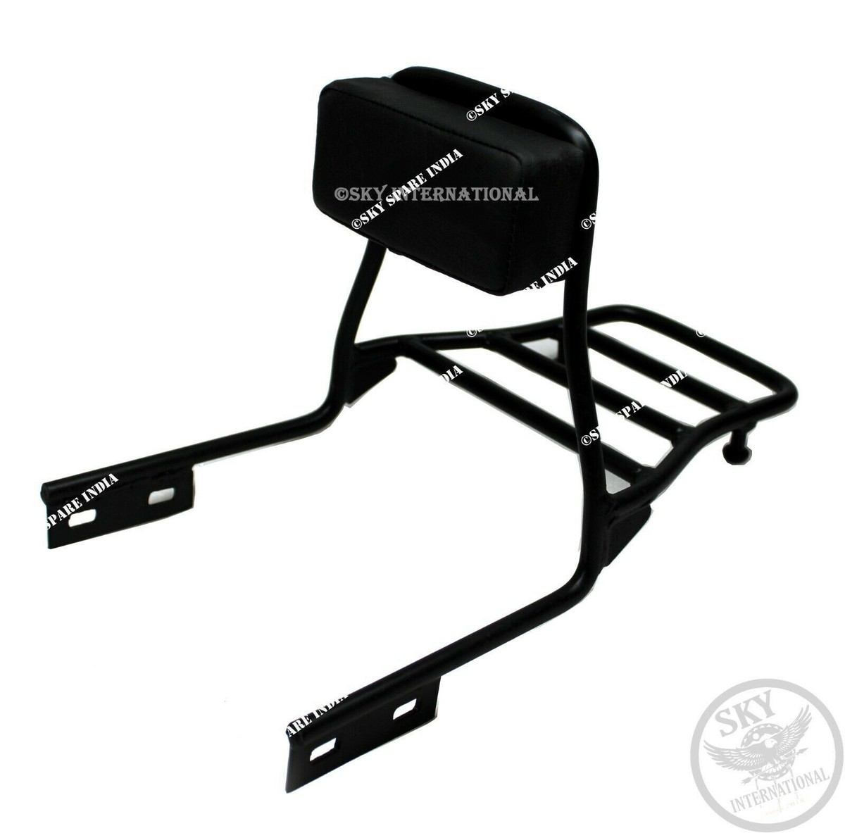 R Backrest With Luggage Carrier Compatible With Royal Enfield
