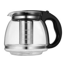 Elegante Teiera in Vetro con Filtro in Acciaio Inox - Per un Perfetto Gusto del Tè