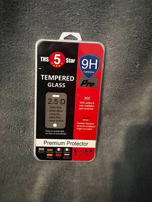 THs5Star Tempered Glass Schutzglas Premium Protector für Samsung Galaxy S6 Edge