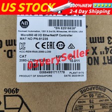 Allen-Bradley 2080-LC50-48QBB Micro850 EtherNet/IP Controller Brand New PLC