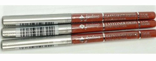 Jordana Easyliner For Lips Retractable Eyeliner Pencil Sugar Bronze x 3