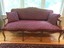 antique hand carved louis xv sofa