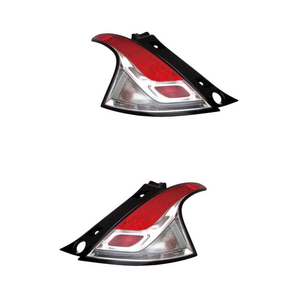 RüCkleuchten Heckleuchten Set Links & Rechts LED Rot FüR Lancia Ypsilon 846 312_-image