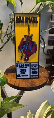 Spider-Man 3D printed Comic Corner Box