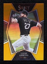 2022 Panini Select Premier Level Gold Prizm 5/10 Lucas Giolito #143 0jz3