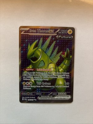 Iron Thorns ex 196/167 Twilight Masquerade Full Art Pokémon Pokemon Card ENG NM