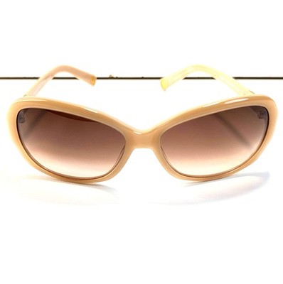 CLUB MONACO 6517 61413 Women's Sunglasses Stylish Beige Gradient Golden Accents