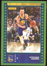 2019-20 Panini NBA Sticker & Card Collection #66 Stephen Curry Gold #'d 4/10