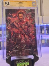 BRZRKR (BERZERKER) #1 SIGNED BY RON GARNEY & KEANU REEVES CGC SS 9.8 MEYERS VAR.