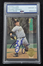 1993 BILLY WAGNER Signed Classic ROOKIE Card-HOF-HOUSTON ASTROS-PSA 10 Auto