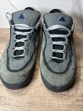 Airwalk Men's Shoes Size 11, Skater, Olive And Gray, Suede