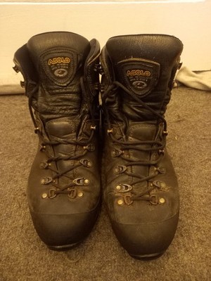 Asolo Leder Trekking Wanderschuhe Vibram Sohle wasserdicht Wanderschuhe