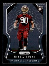2019 Panini Prizm #391 Montez Sweat Rookie Card Washington Redskins. rookie card picture