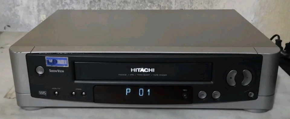 HITACHI VT-FX940 VIDEOREGISTRATORE VHS 6 TESTINE CON TELECOMANDO ORIGINALE  - Immagine 3 di 4