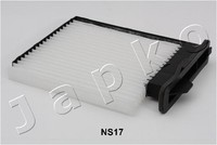 Japko Innenraumfilter 21NS17 Pollenfilter FüR C11 SC11 Nissan Tiida Evalia NV200