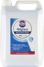Nilco Nilglass Professional, H3 Glass & Mirror Cleaner, 5 L 5.90 per litre