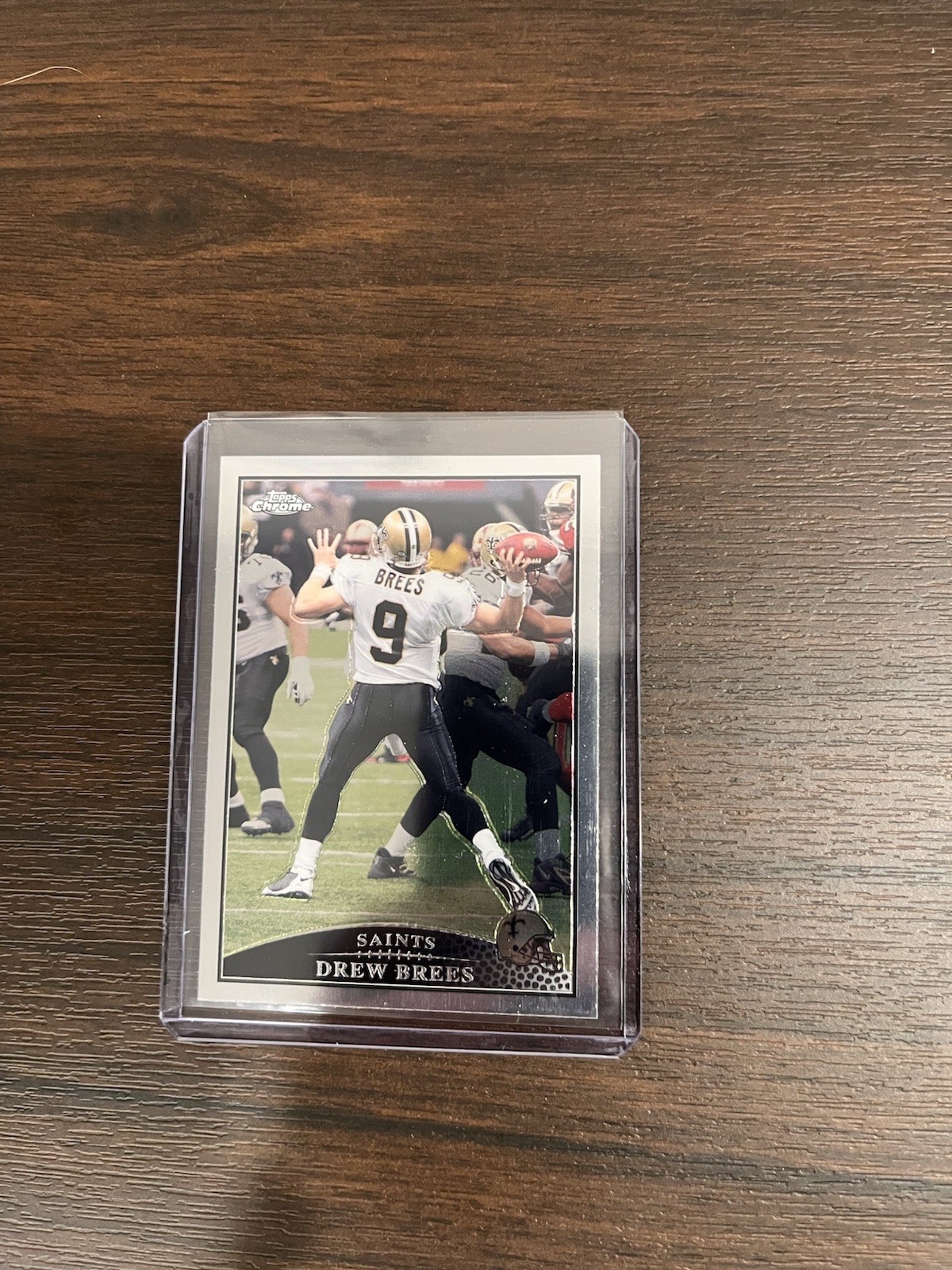 2009 Topps Chrome - Drew Brees #TC26 Back to Camera