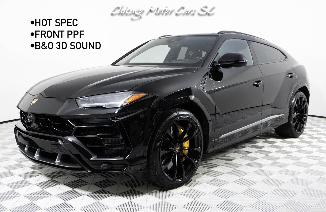 2021 Lamborghini Urus Front PPF Black on Black/Yellow...