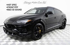 2021 Lamborghini Urus Front PPF Black on Black/Yellow Advanced B&O 3D Sound