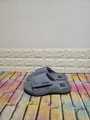 Reef Swell Cruiser Walking Sliders UK 8 Herren UVP 80£ Grau Topo