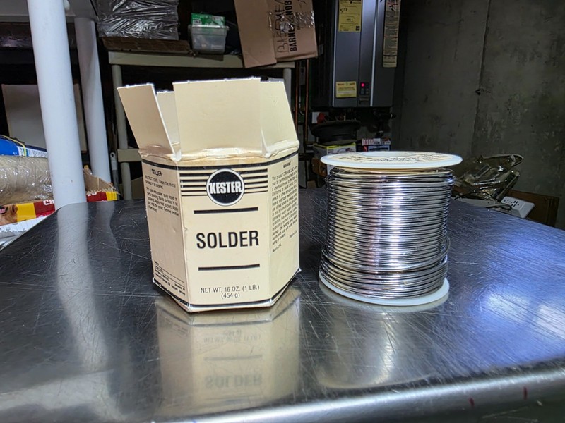 1 Pound Roll Spool Kester .062 60/40 No Clean .062 Flux Core (?) Solder