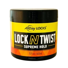 All Day Lock N Twist Supreme Hold Braiding Gel 15 Oz.