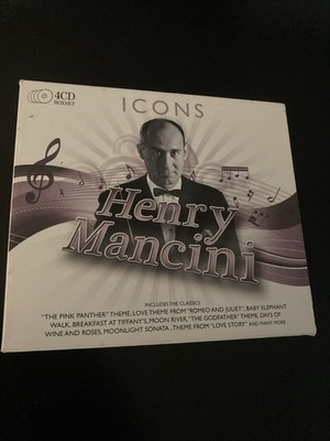 Henry Mancini - Icons 4CD Box Set DISCS LIKE NEW ED
